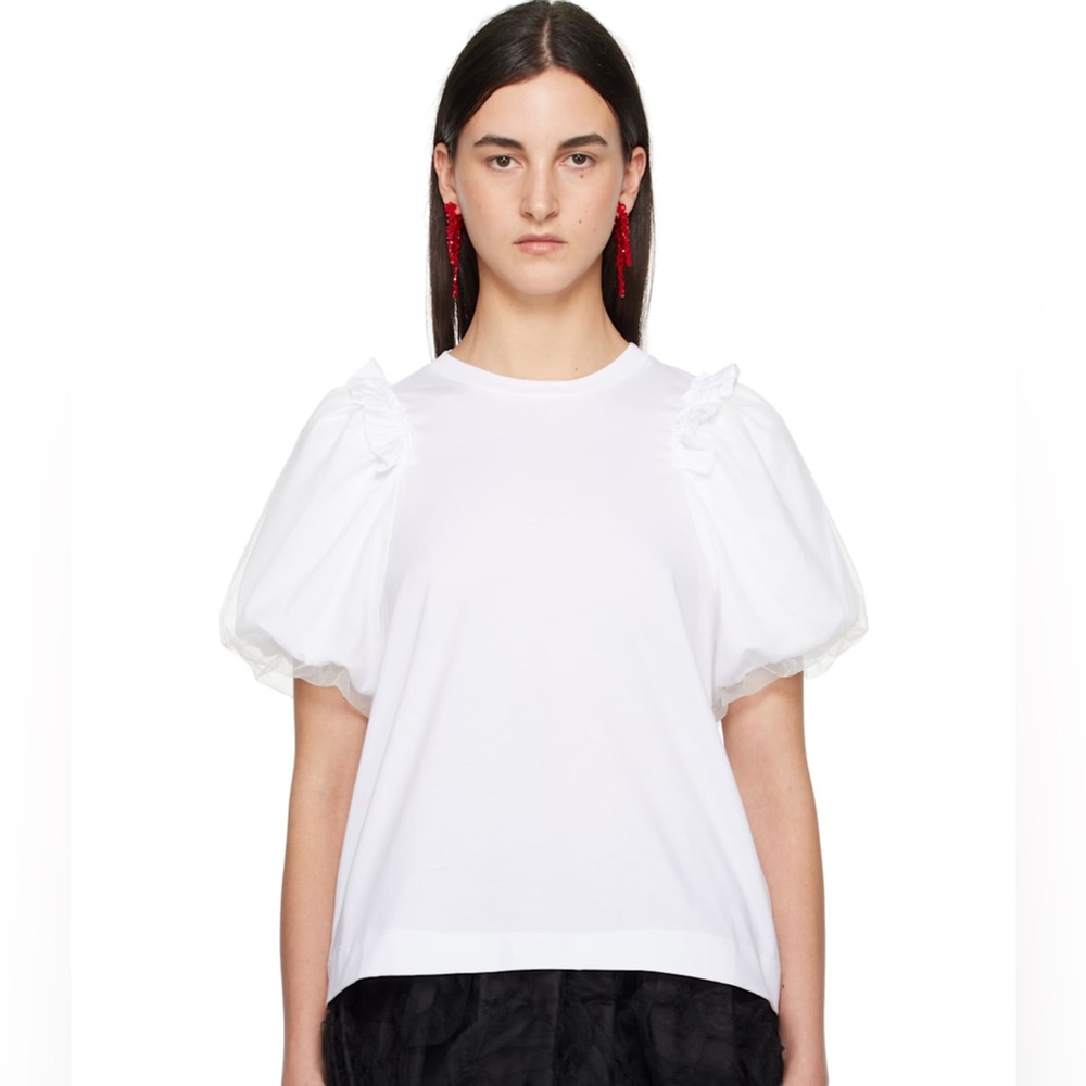 Simone Rocha Puff Sleeve Top